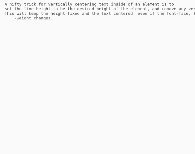 VERTICALLY CENTER TEXT INSIDE AN ELEMENT - Codepad