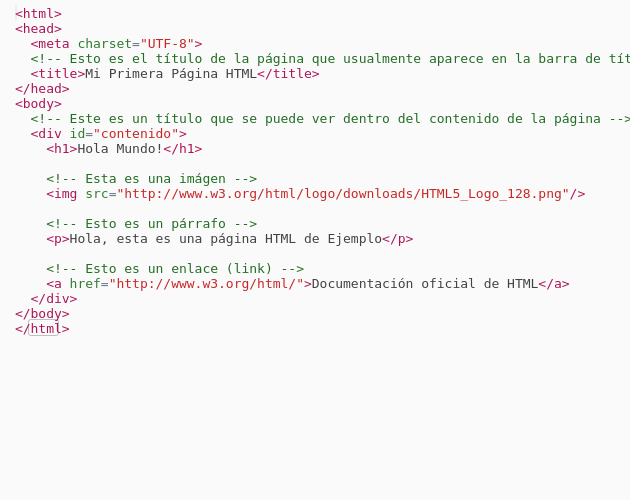 Hola Mundo HTML - Codepad