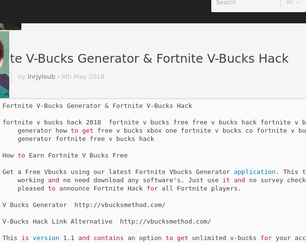  - unlimited v bucks generator