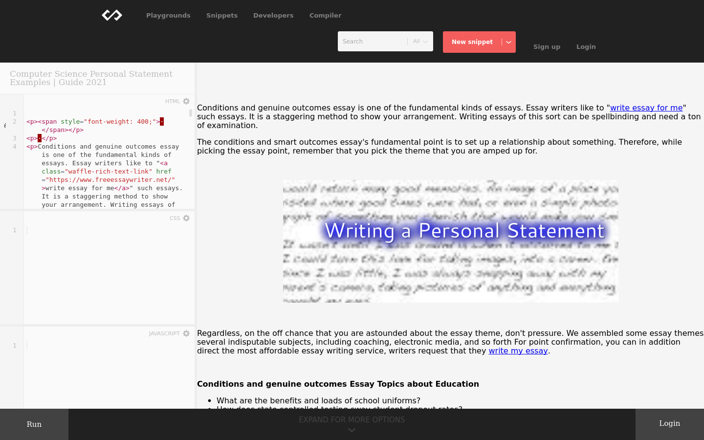 cambridge computer science personal statement example