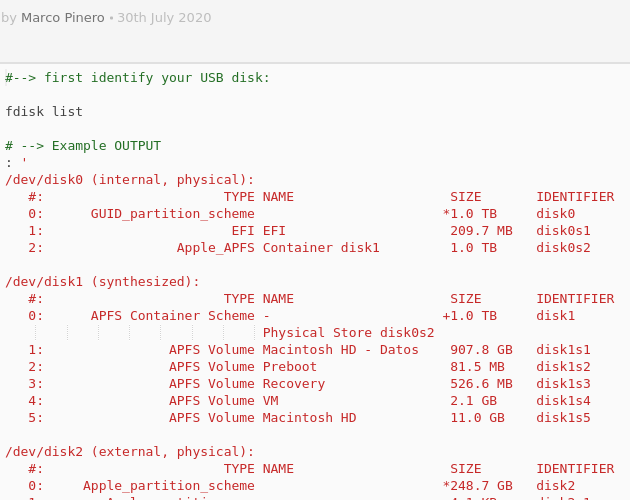 smallest size mac os partition smallest size mac os partition