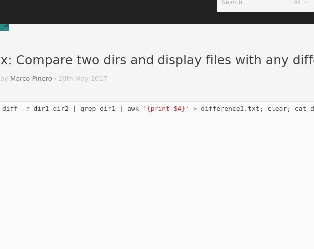 linux-compare-two-dirs-and-display-files-with-any-difference-codepad